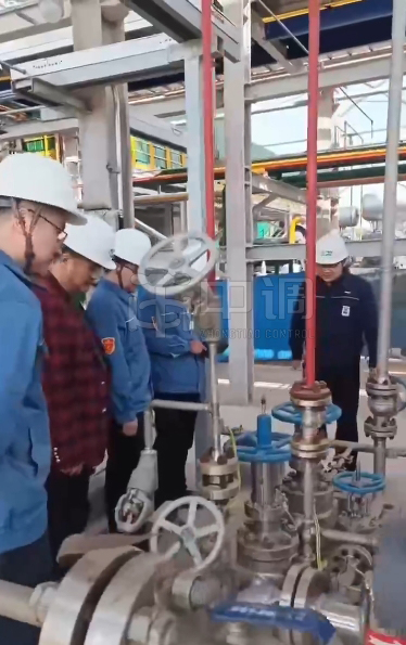 手动调节阀案例