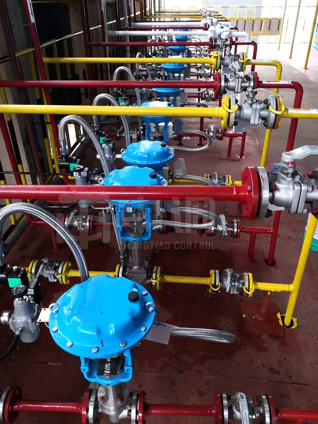 气动衬氟调节阀案例